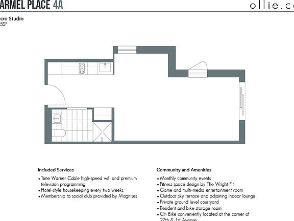 2nd image of 335 E 27th St #6AA