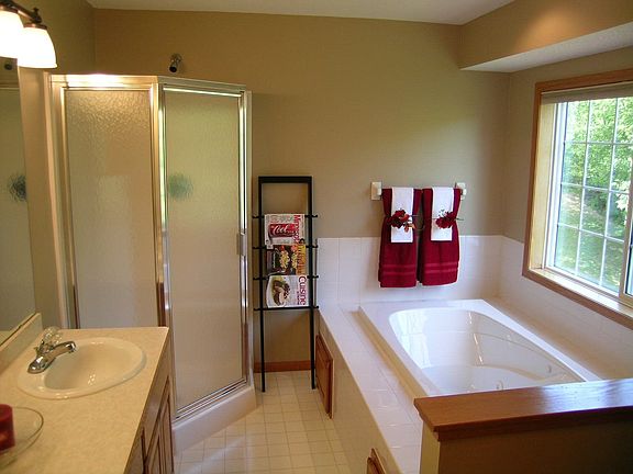 Master Bath with whirlpool tub