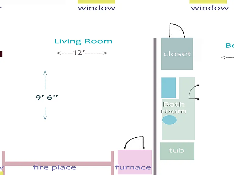 Floor plan layout