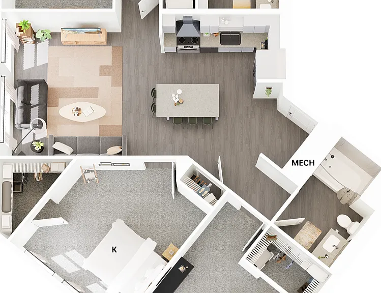 C9 floor plan The 305, A Broadstone Community
