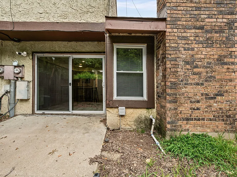 View of the back of the property.