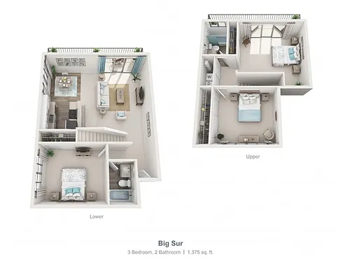 Floor plan Big Sur - Sophisticated
