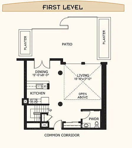 Floor plan Genoa