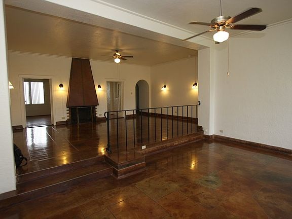 Front entry to living room