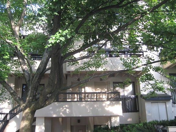 Outside with secluded deck