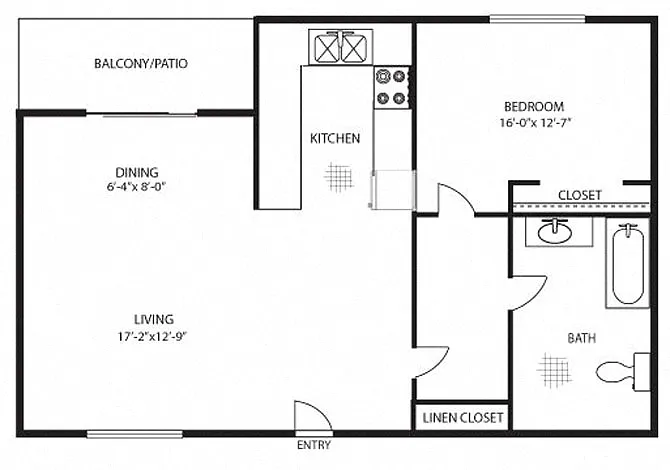 Floor plan The Blackberry