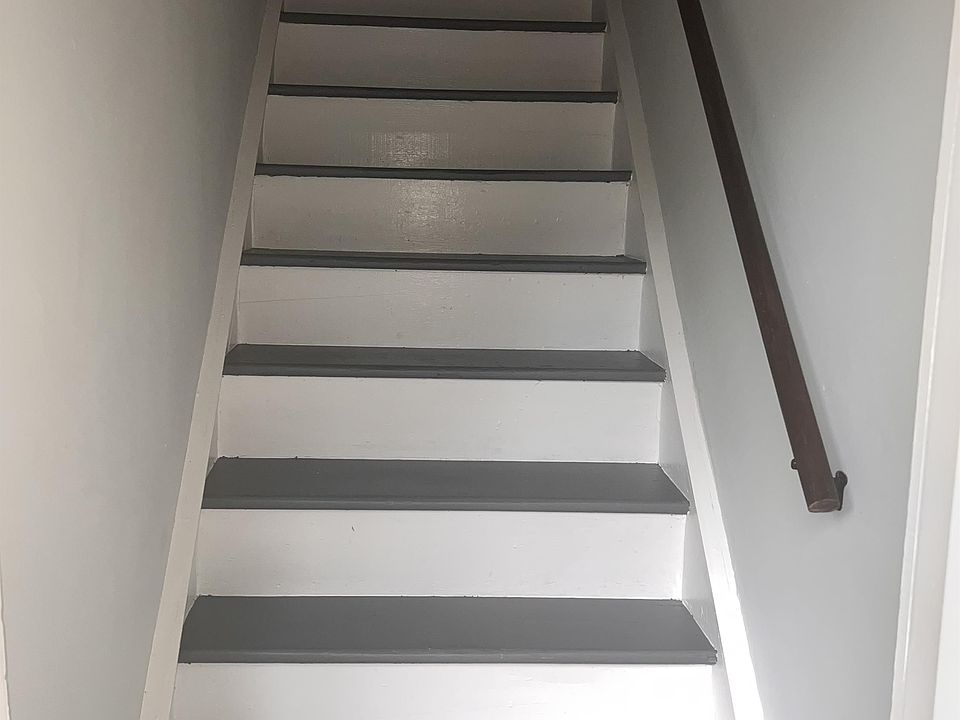 Stairs entering the unit