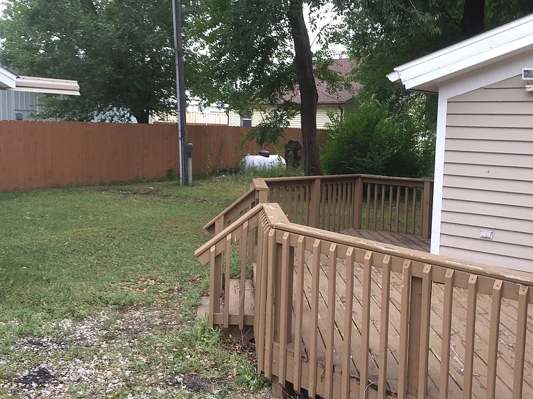 Back deck