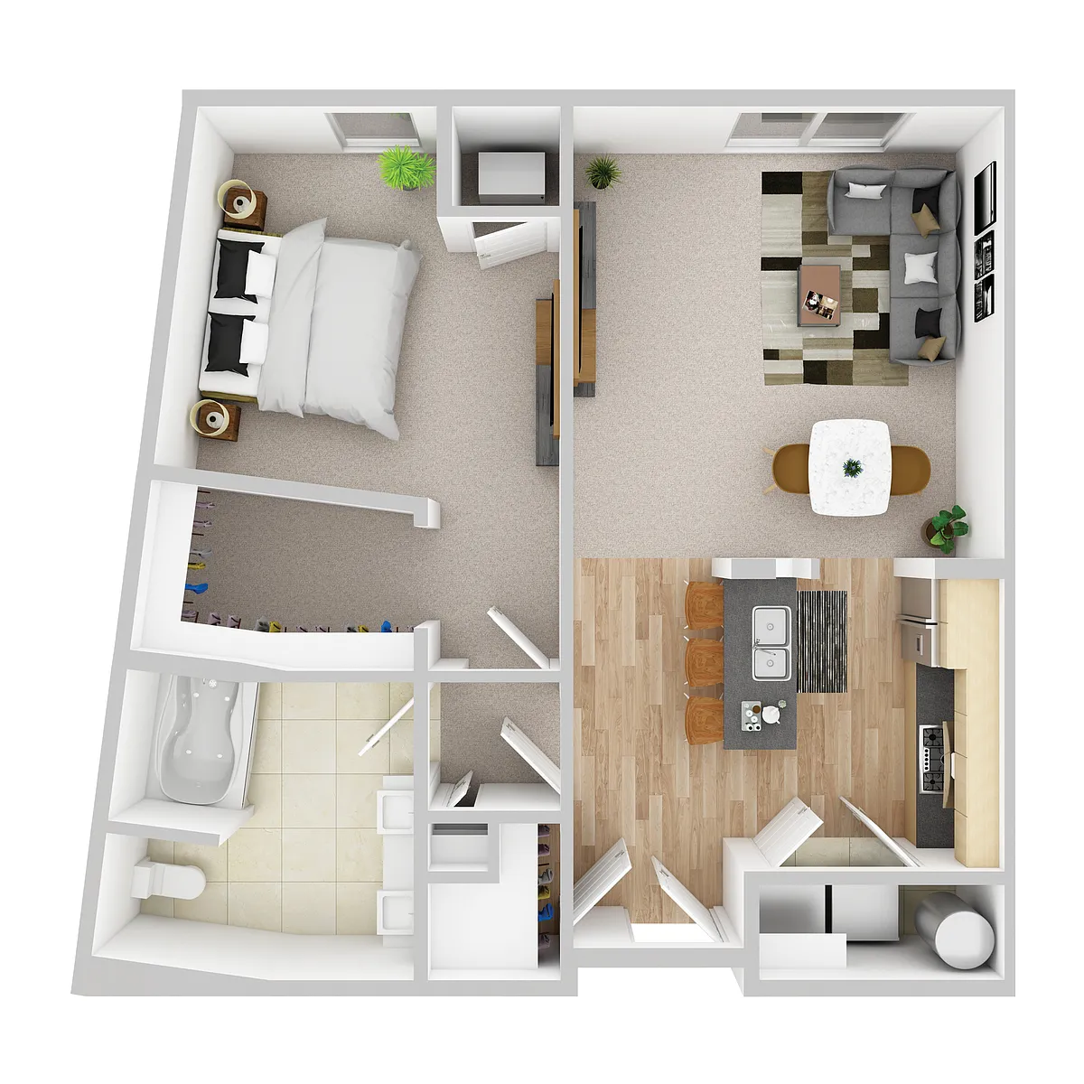 Floor plan Merriam Park F