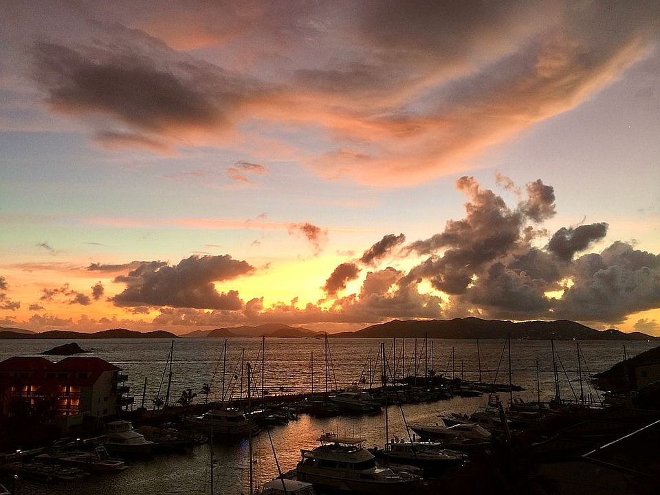 Sunrise from condo suite