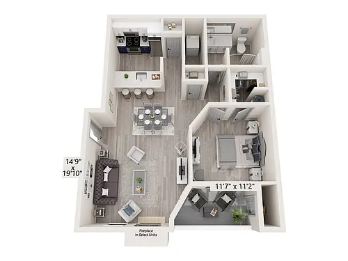Floor plan A5 Renovated