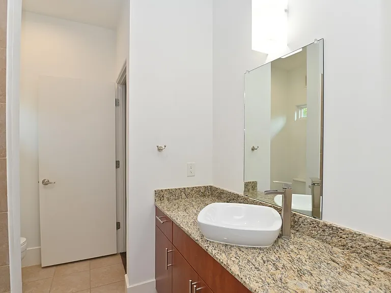 1st floor jack and jill bathroom with shower.
