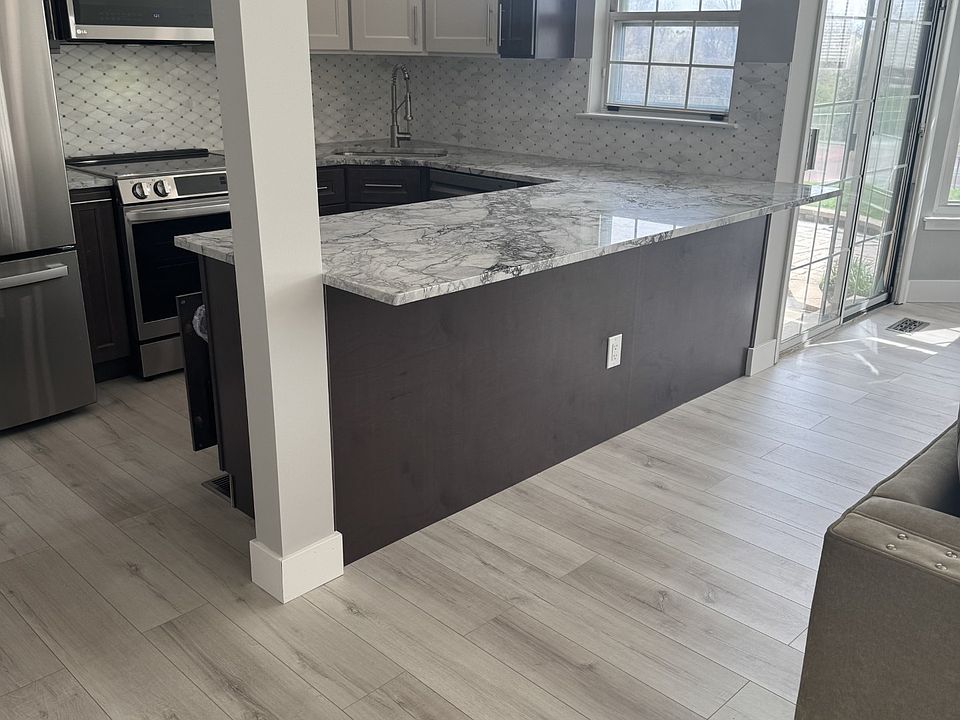 Newly renovated kitchen