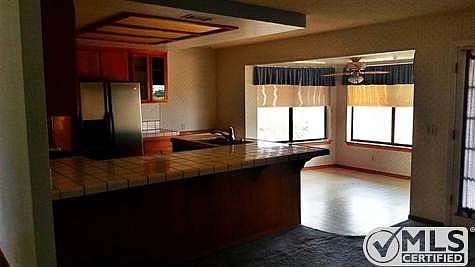 dining area and kitchen