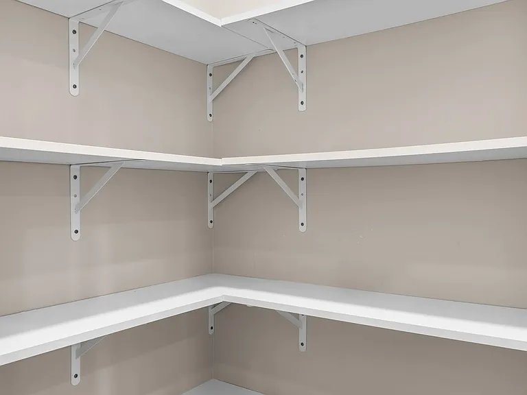 Interior photo of the pantry.