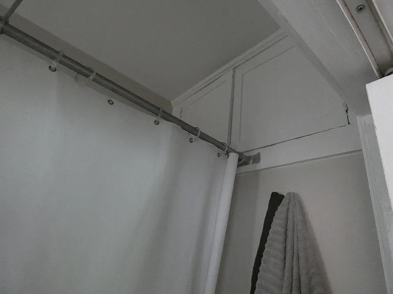 two closets plus extra overhead storage spot, plus available storage in basement