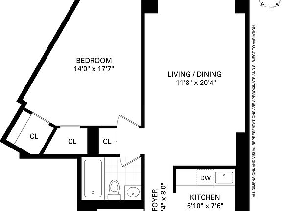 2nd image of 30 W 63rd St APT 7S