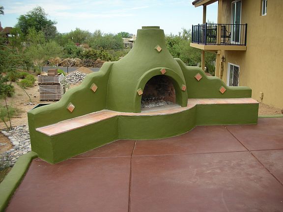 Outdoor Fireplace