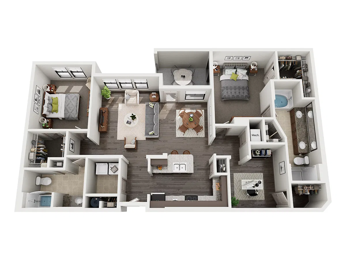 Floor plan B3