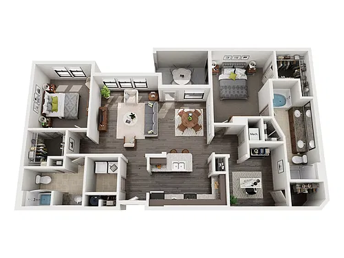 Floor plan B3