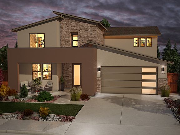 Plan 6 - Elevation Modern - Scheme 6