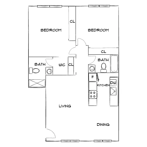Floor plan Design 2A