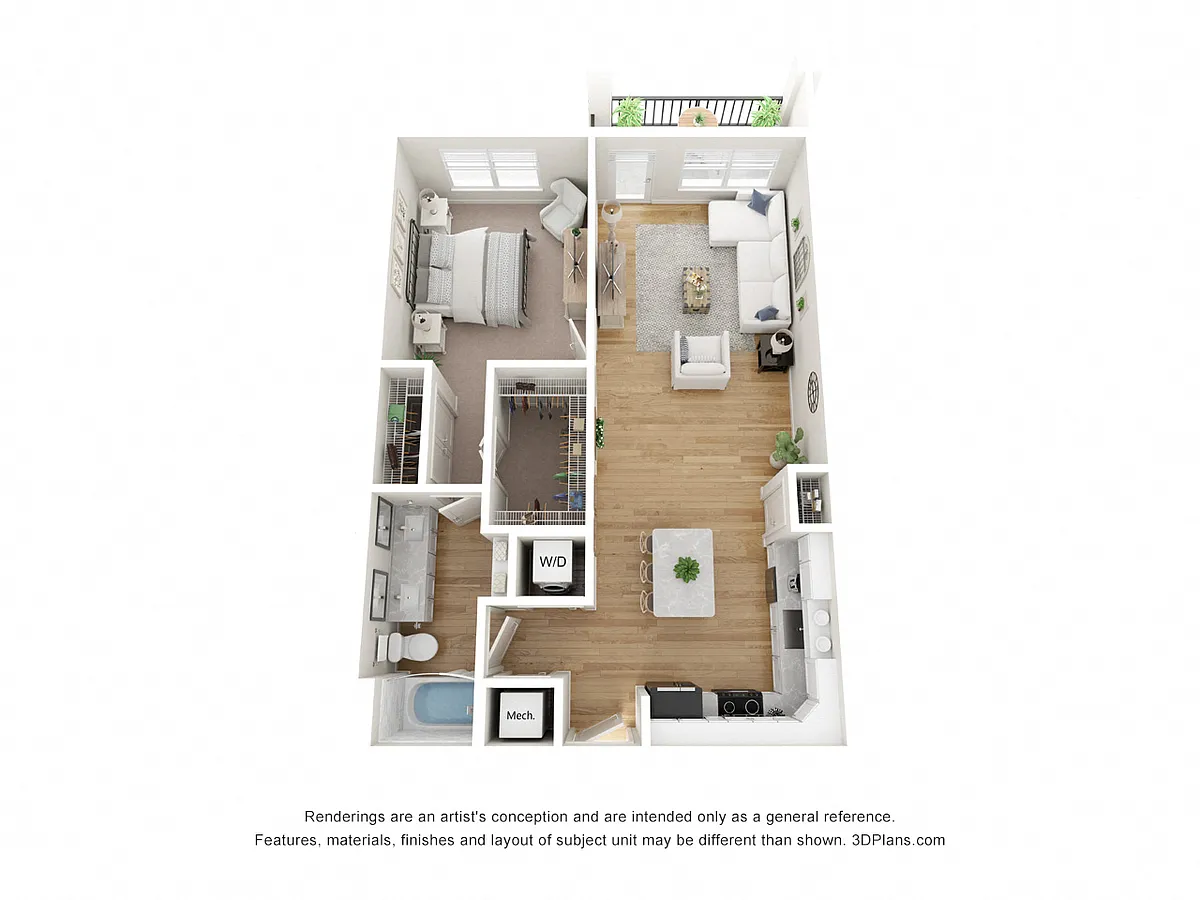 Floor plan A1-Phase 1