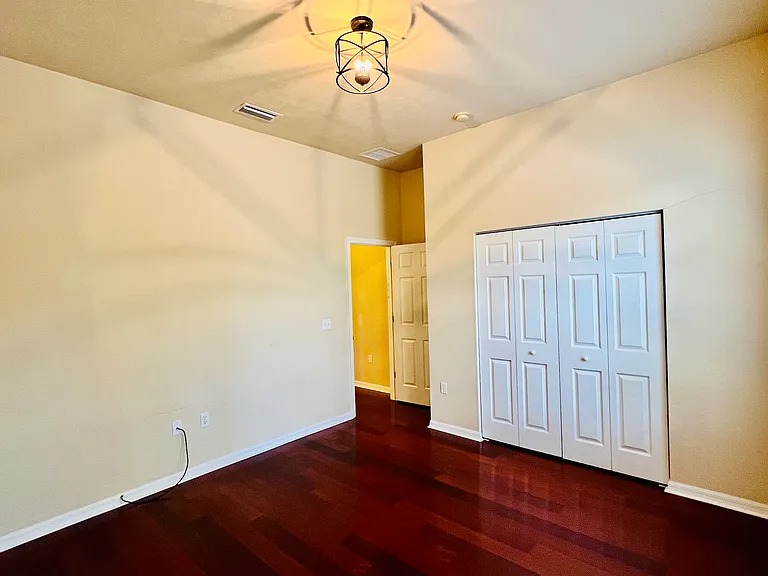 Bedroom 1, has recently been painted to agreeable gray