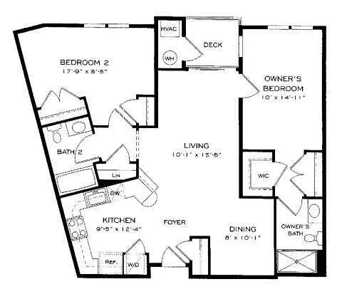 Floor plan B2J