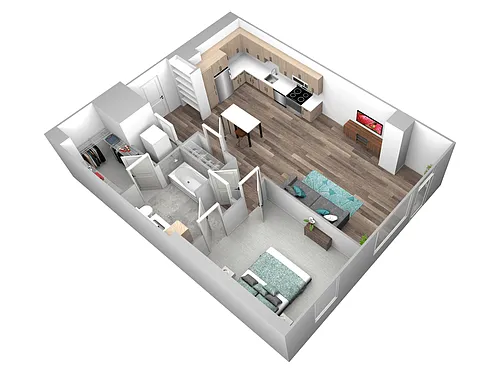 Floor plan B005