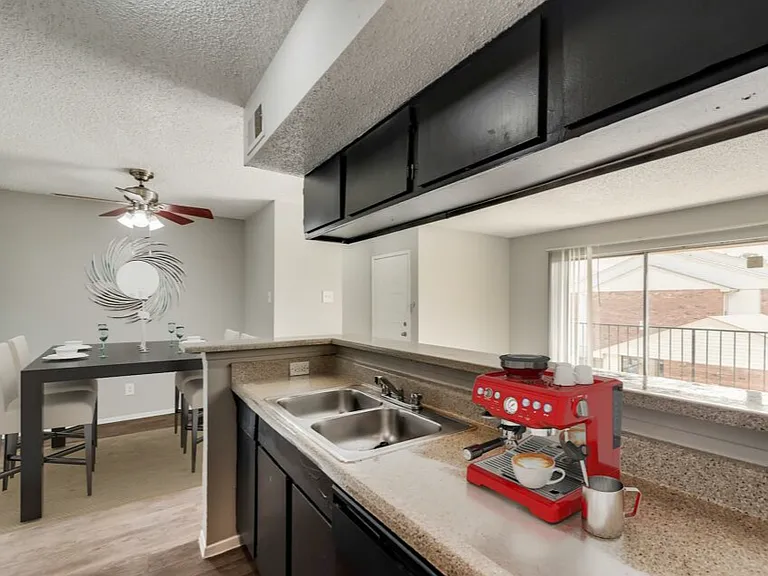 Open kitchen layouts make cooking and entertaining easy.