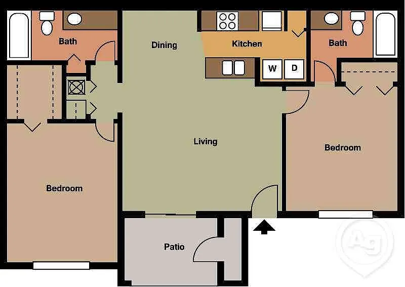 Floor plan B1