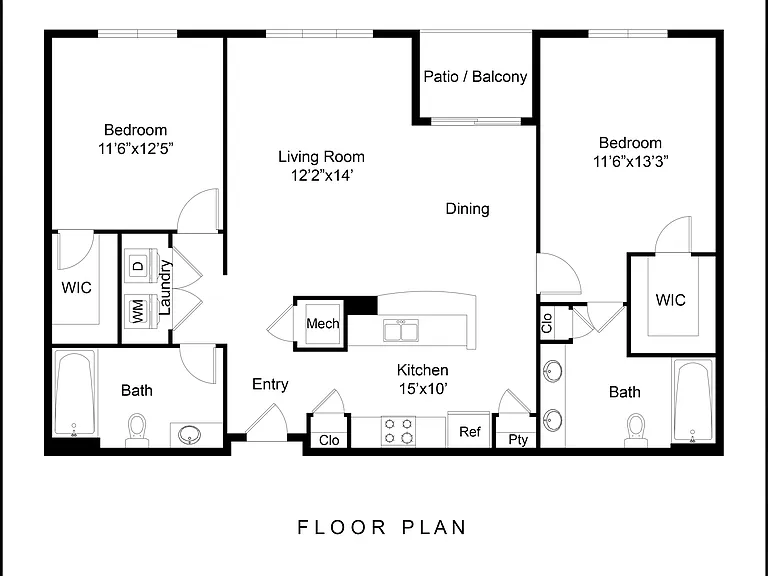 Sebastian 2 | 2 Bedroom | 2 Bath | 1041 SF Sebastian 2 | 2 Bedroom | 2 Bath | 1041 SF