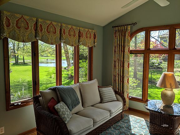 Sunroom & lake view