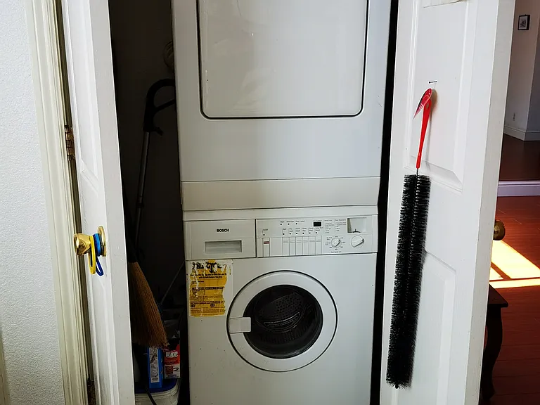 Washer and dryer