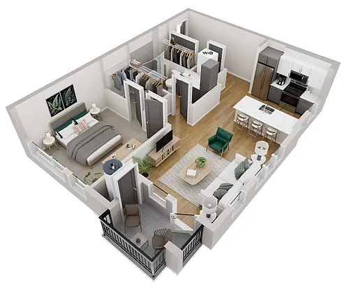 Floor plan Prairie | 1.1