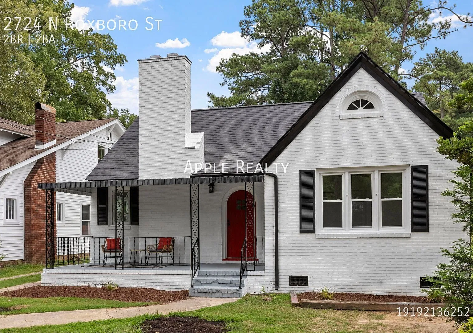 2724 N Roxboro St - Newly Renovated 2-Bed, 2-Bath in Durham That Lives Like a 3-Bed, 2-Bath — Photo 2