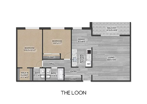 Floor plan The Loon