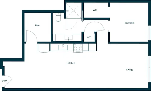 Floor plan A12 Den