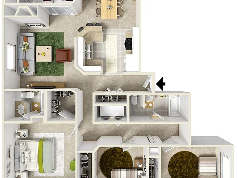 3x2 Floorplan 3x2 Floorplan