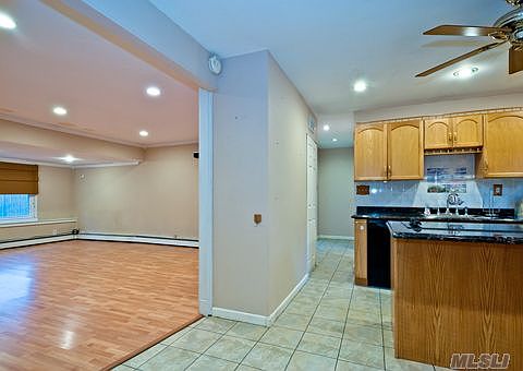 Kitchen into hallway