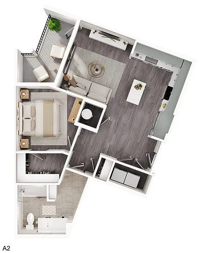Floor plan A2