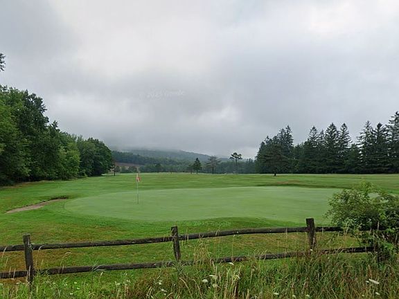 View from front of home, directly across from golf course