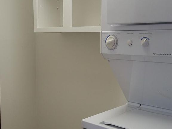 Stackable Laundry in unit