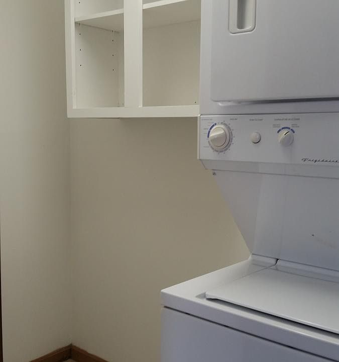 Stackable Laundry in unit