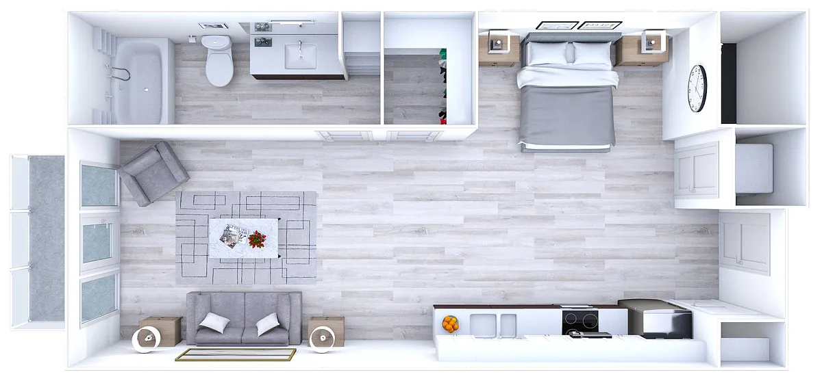Floor plan The Cape - ST