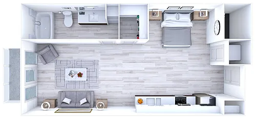 Floor plan The Cape - ST