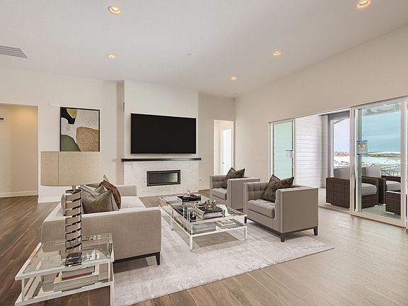 Homesite 0145 Great Room Deck - Virtually Staged