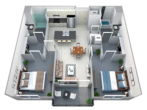 Floor plan Overland