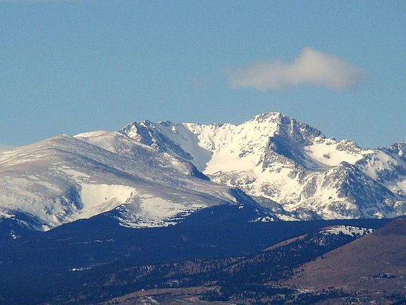 View of Arapahoe Peak